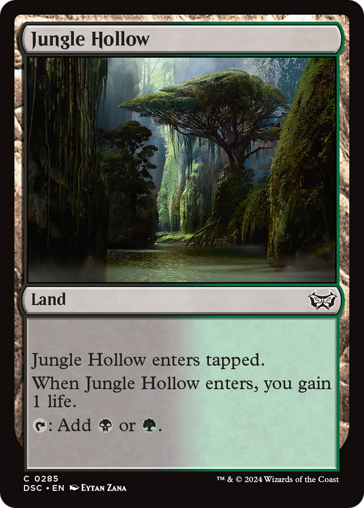 Jungle Hollow [Duskmourn: House of Horror Commander] | Lots Moore NSW