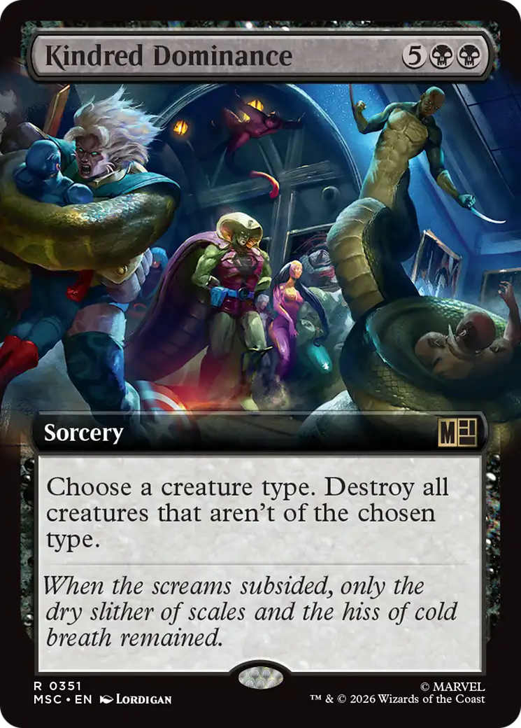 Kindred Dominance (Extended Art) [Marvel Super Heroes Commander] | Lots Moore NSW