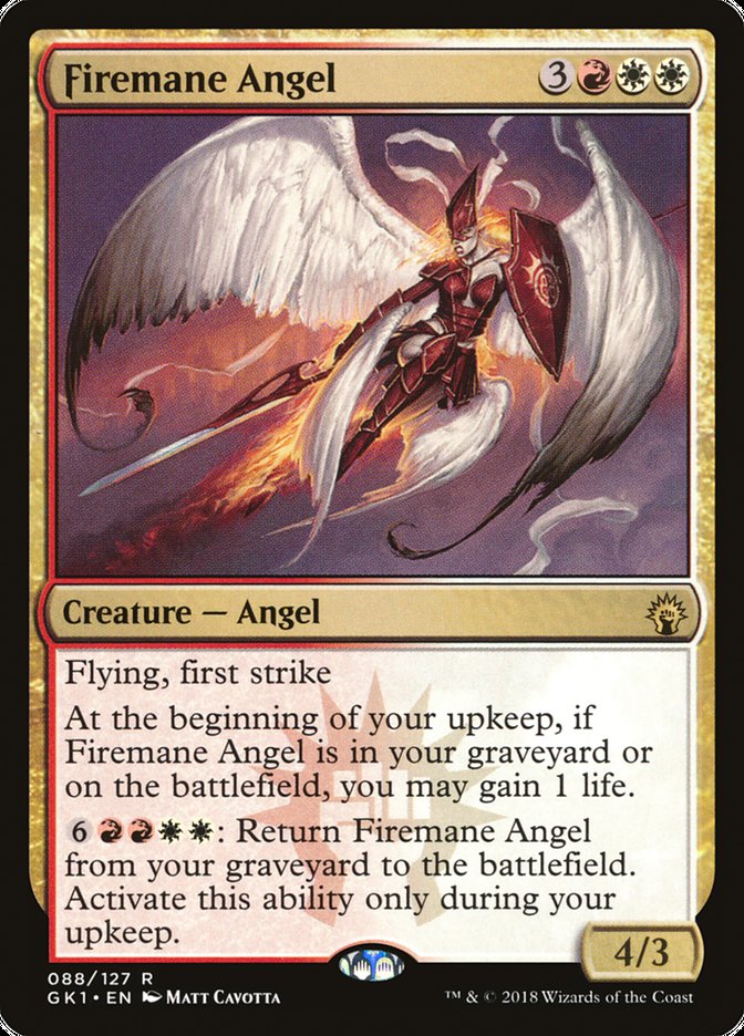 Firemane Angel [Guilds of Ravnica Guild Kit] | Lots Moore NSW
