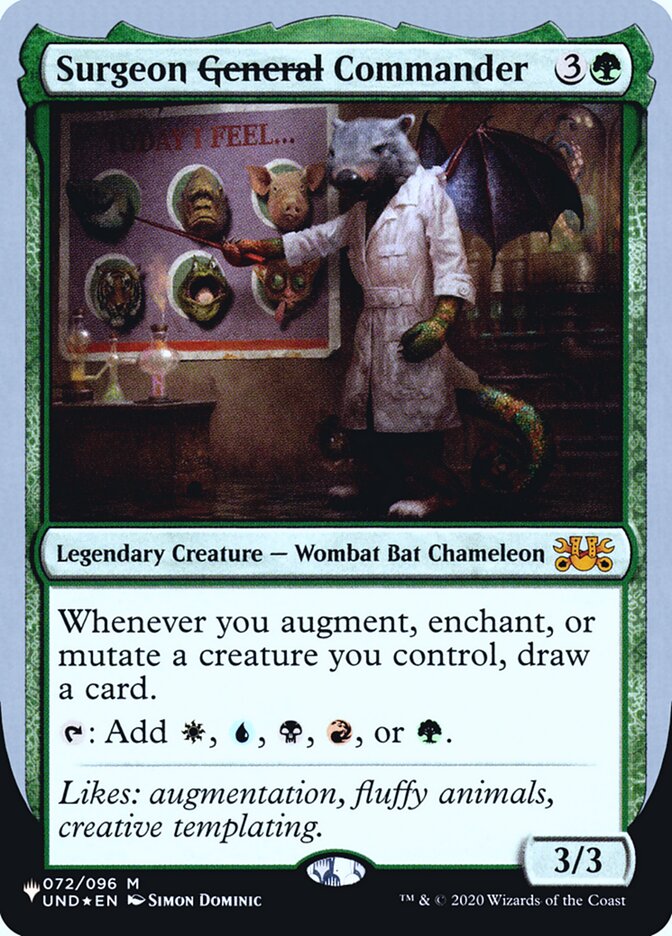 Surgeon General Commander (Unfinity Foil Edition) [The List] | Lots Moore NSW