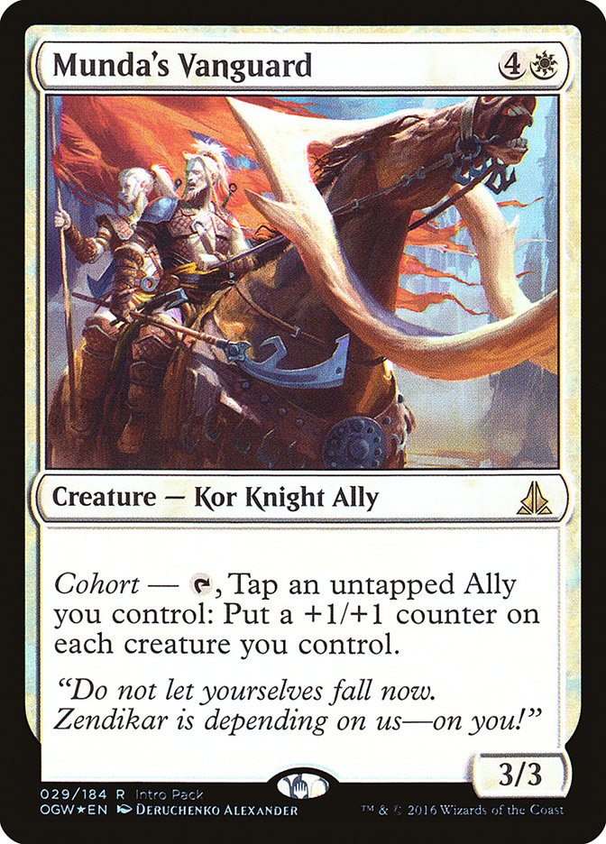 Munda's Vanguard (Intro Pack) [Oath of the Gatewatch Promos] | Lots Moore NSW