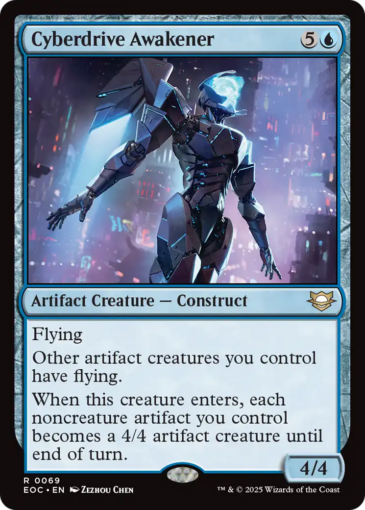 Cyberdrive Awakener [Edge of Eternities Commander] | Lots Moore NSW