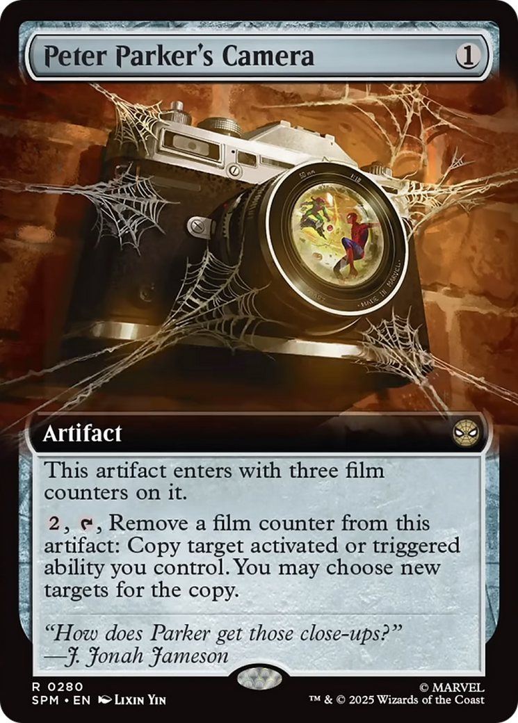 Peter Parker's Camera (Extended Art) [Marvel's Spider-Man] | Lots Moore NSW