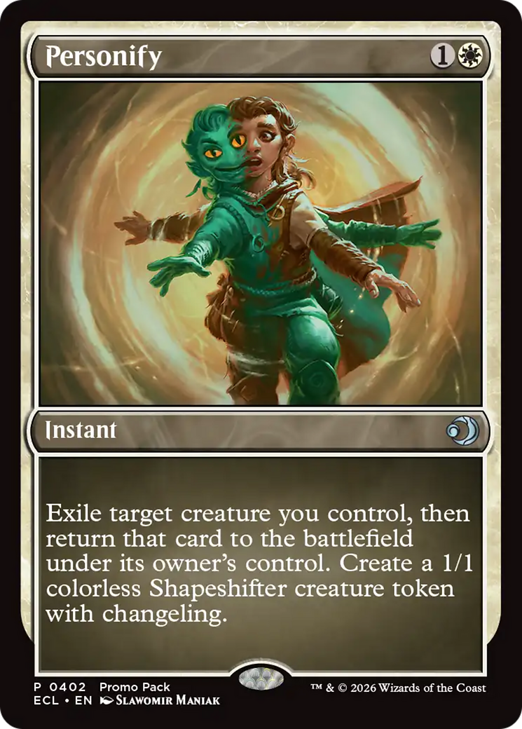 Personify [Lorwyn Eclipsed Promos] | Lots Moore NSW
