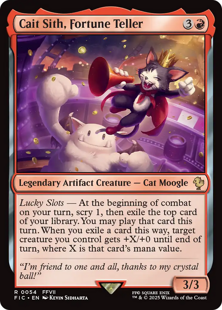 Cait Sith, Fortune Teller [FINAL FANTASY Commander] | Lots Moore NSW
