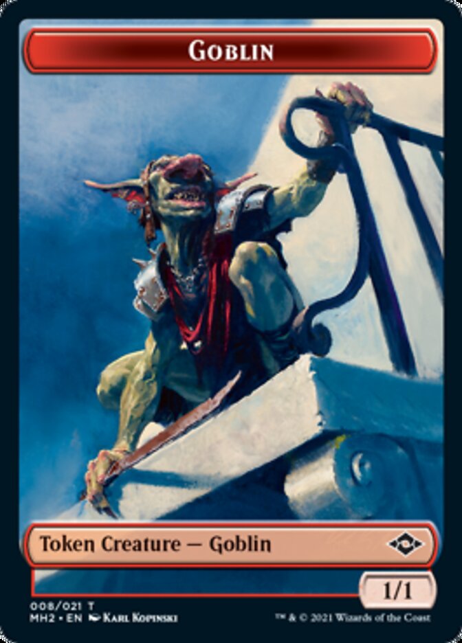 Goblin // Squirrel Double-Sided Token [Modern Horizons 2 Tokens] | Lots Moore NSW