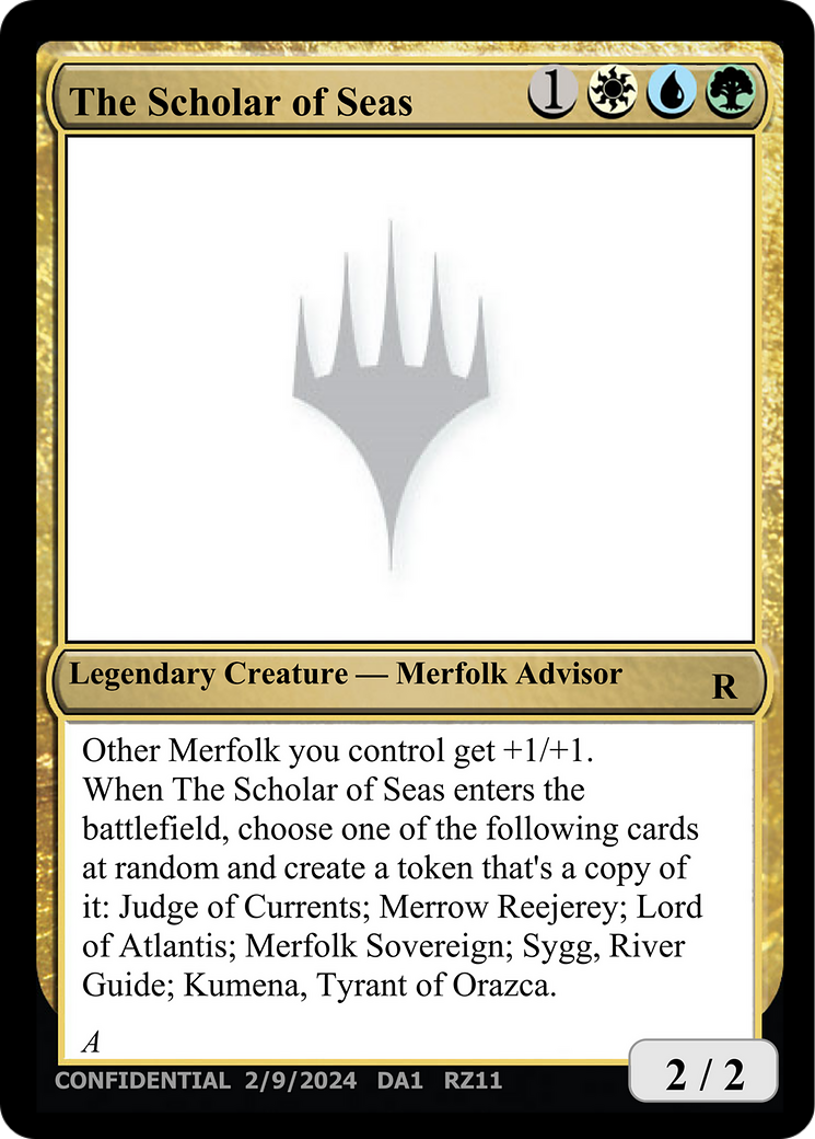 The Scholar of Seas [Unknown Event] | Lots Moore NSW