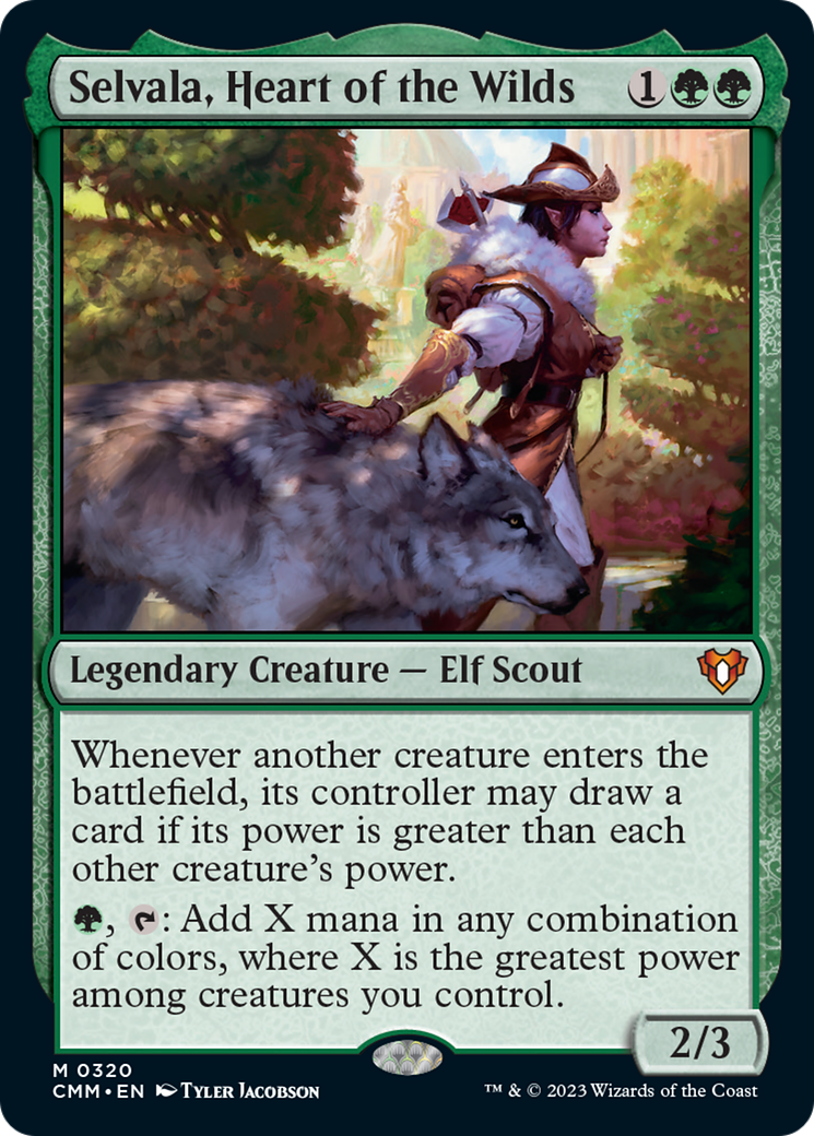 Selvala, Heart of the Wilds [Commander Masters] | Lots Moore NSW