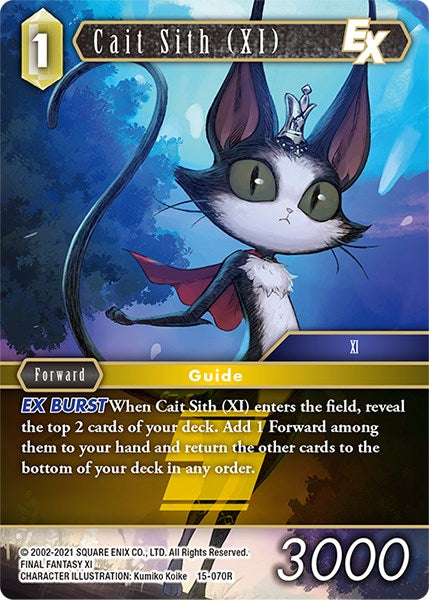 Cait Sith (XI) EX [Crystal Dominion] | Lots Moore NSW