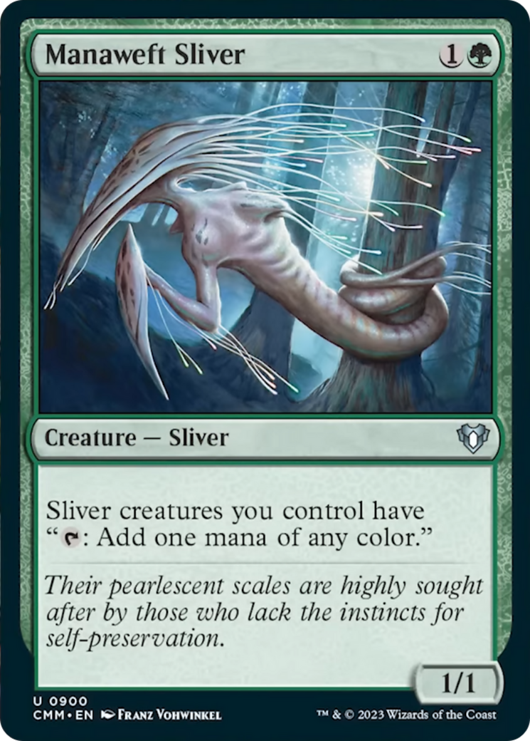 Manaweft Sliver [Commander Masters] | Lots Moore NSW