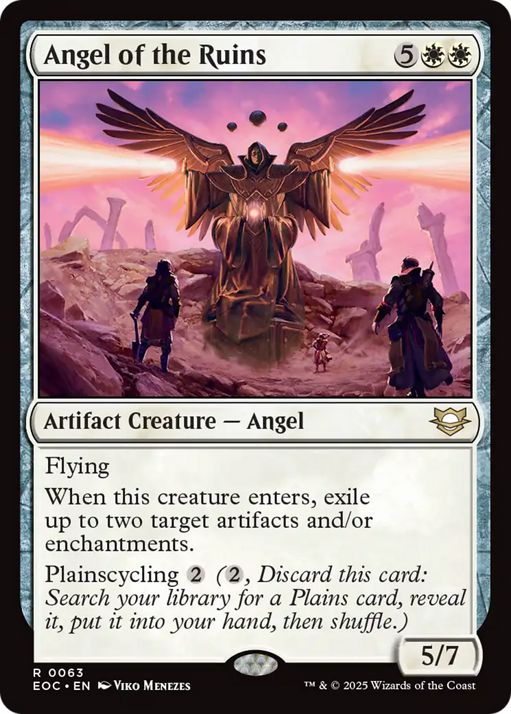 Angel of the Ruins [Edge of Eternities Commander] | Lots Moore NSW