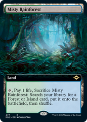 Misty Rainforest (Extended Art) [Modern Horizons 2] | Lots Moore NSW