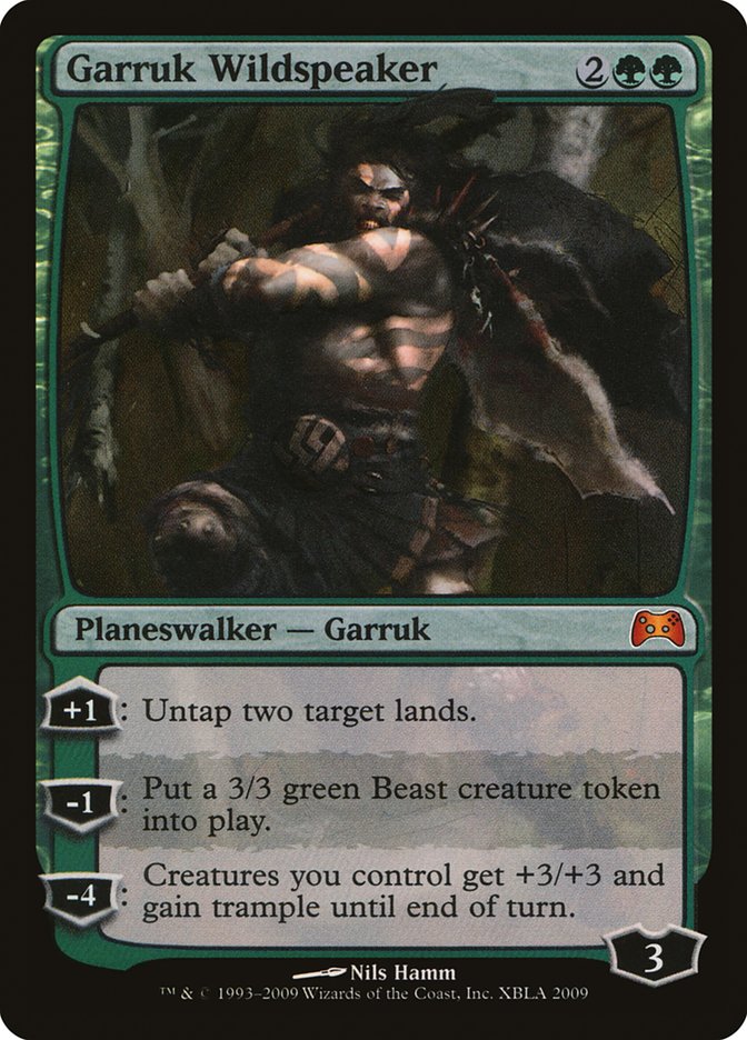 Garruk Wildspeaker (Duels of the Planeswalkers Promos) [Duels of the Planeswalkers Promos 2009] | Lots Moore NSW