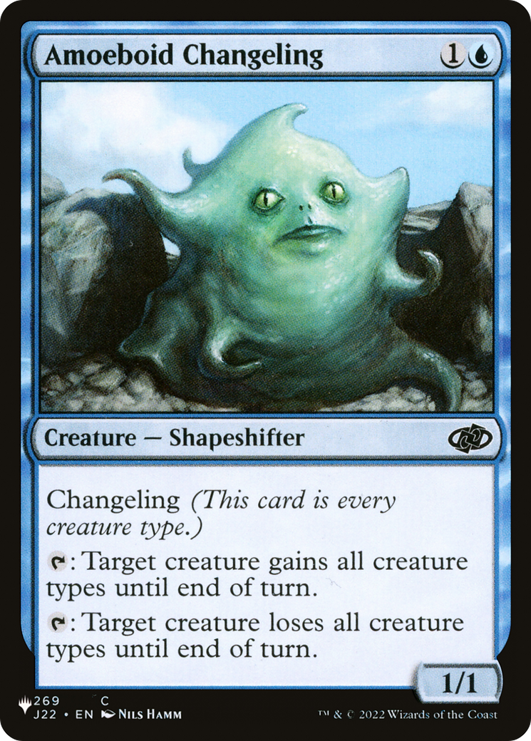 Amoeboid Changeling (J22) [The List Reprints] | Lots Moore NSW