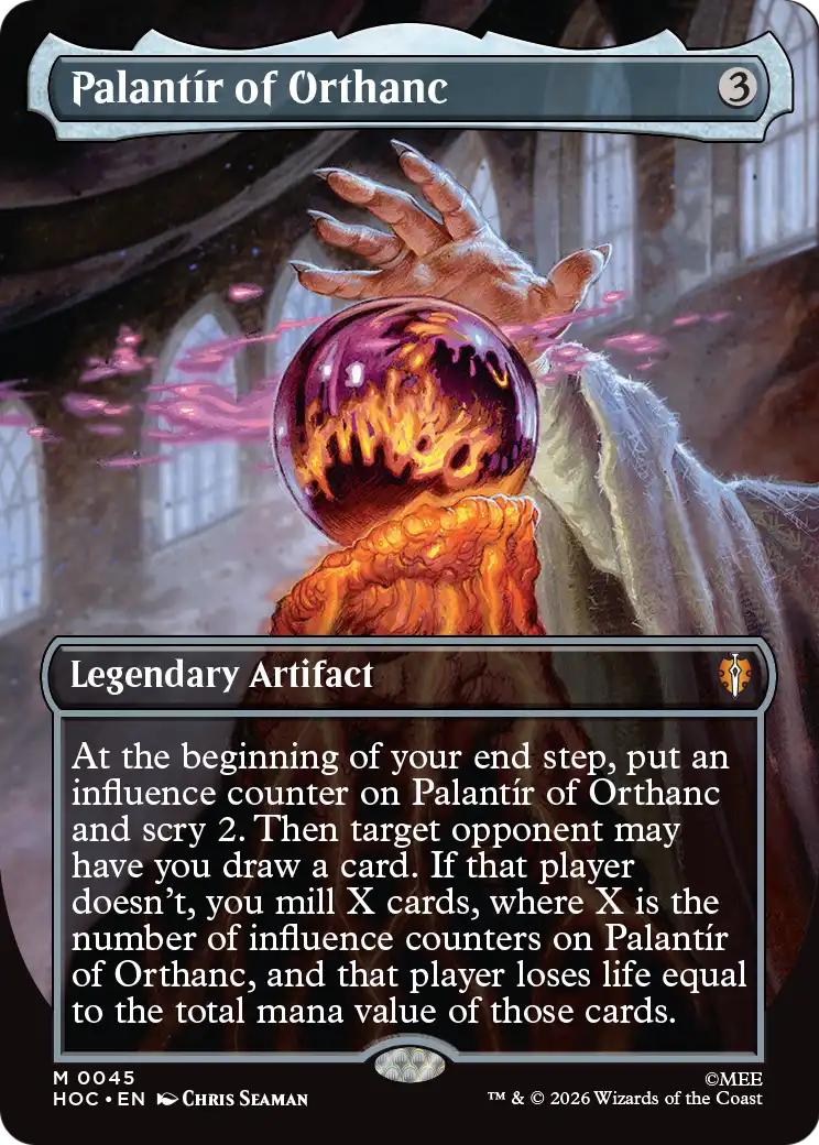Palantir of Orthanc (Borderless) [The Hobbit: Eternal-Legal] | Lots Moore NSW