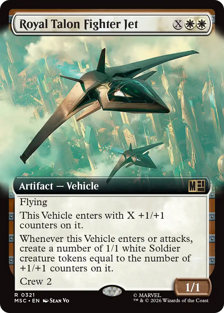 Royal Talon Fighter Jet (Extended Art) [Marvel Super Heroes Commander] | Lots Moore NSW
