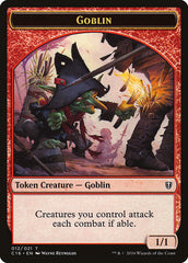 Goblin // Zombie Double-Sided Token [Commander 2016 Tokens] | Lots Moore NSW