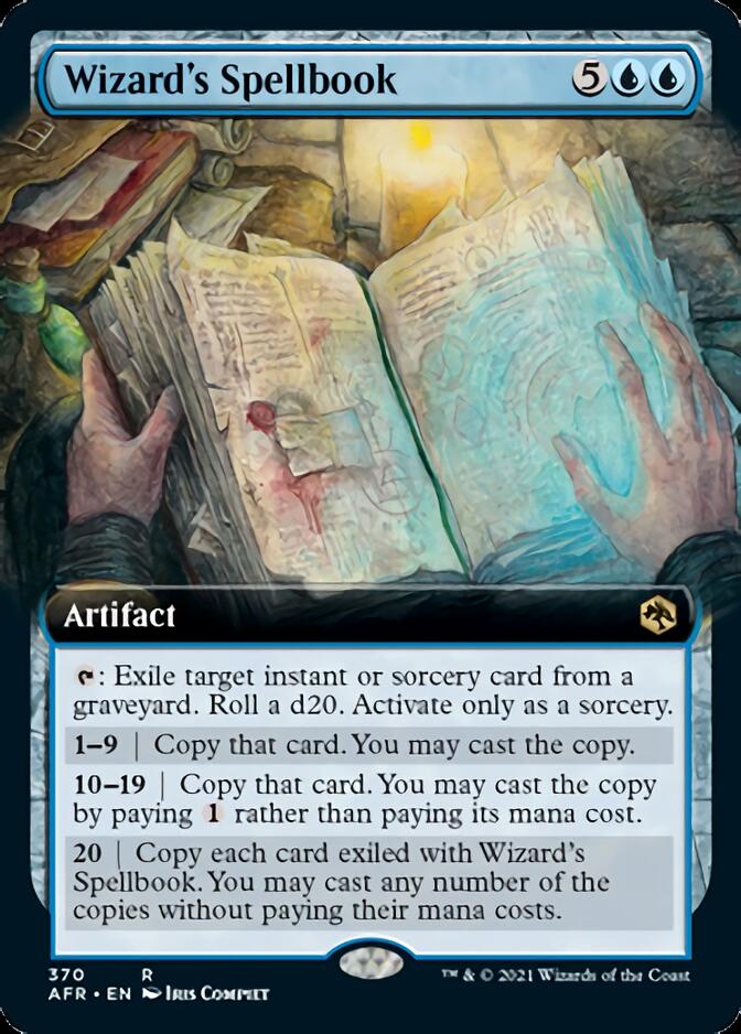 Wizard's Spellbook (Extended Art) [Dungeons & Dragons: Adventures in the Forgotten Realms] | Lots Moore NSW