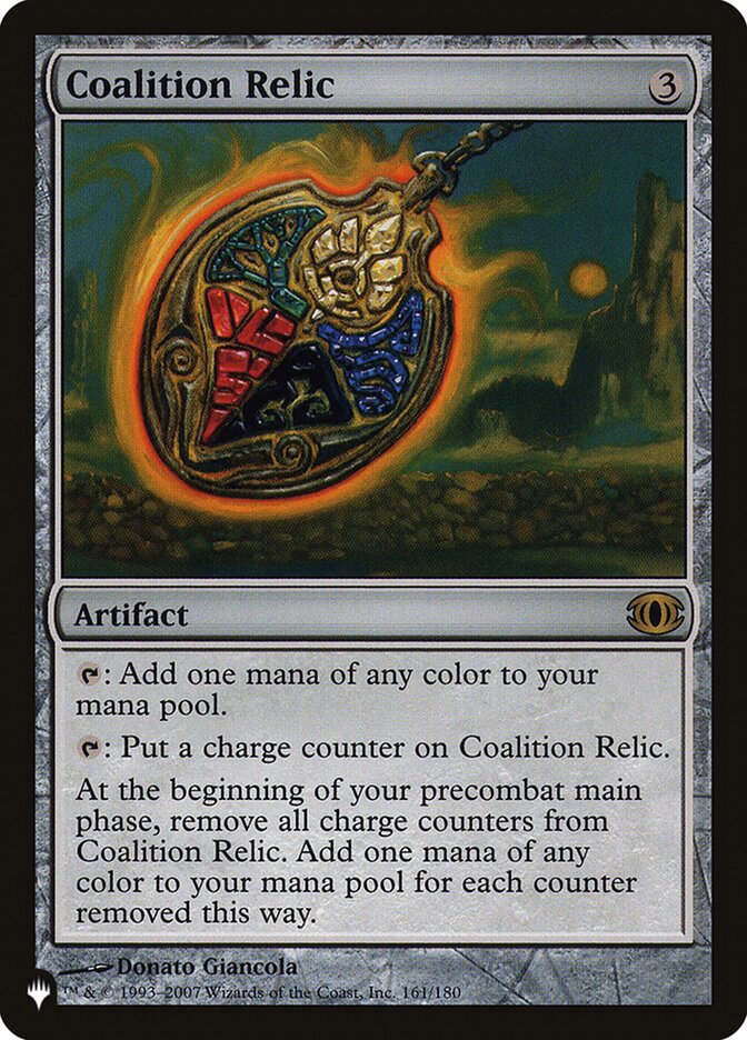 Coalition Relic [The List] | Lots Moore NSW