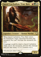 Jared Carthalion, True Heir [The List] | Lots Moore NSW