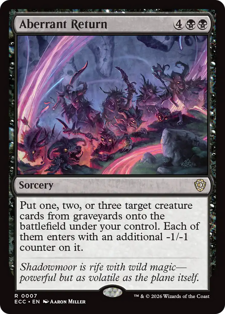 Aberrant Return [Lorwyn Eclipsed Commander] | Lots Moore NSW