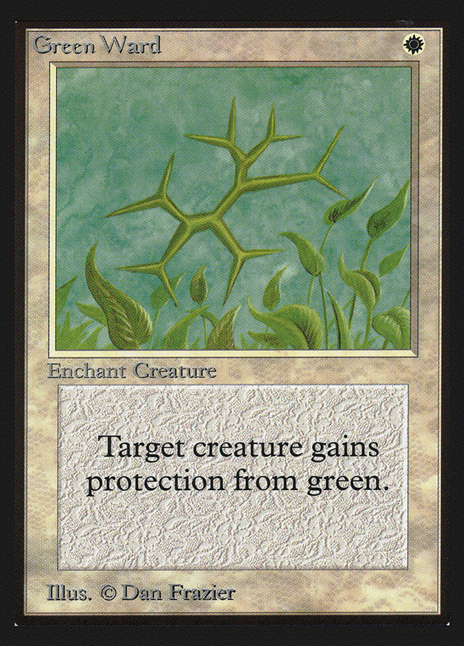 Green Ward [International Collectors' Edition] | Lots Moore NSW