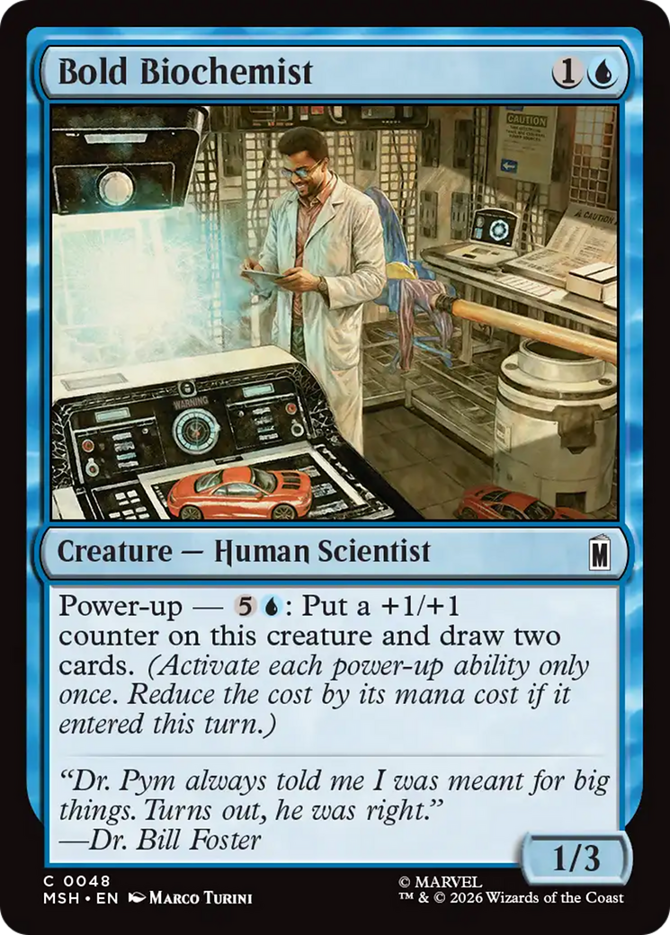 Bold Biochemist [Marvel Super Heroes] | Lots Moore NSW