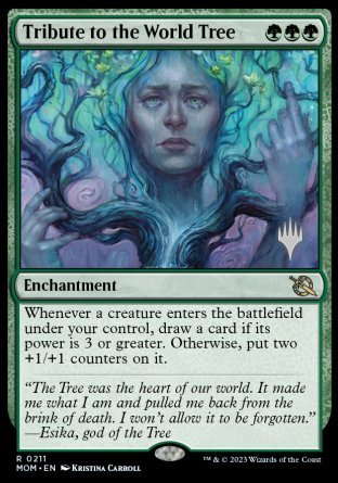 Tribute to the World Tree (Promo Pack) [March of the Machine Promos] | Lots Moore NSW