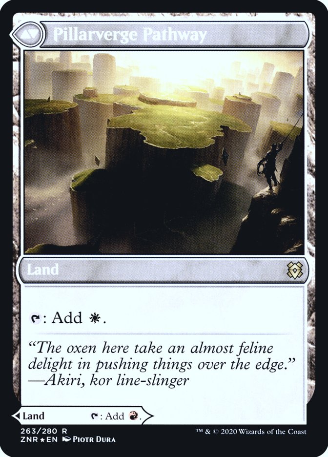 Needleverge Pathway // Pillarverge Pathway [Zendikar Rising Prerelease Promos] | Lots Moore NSW
