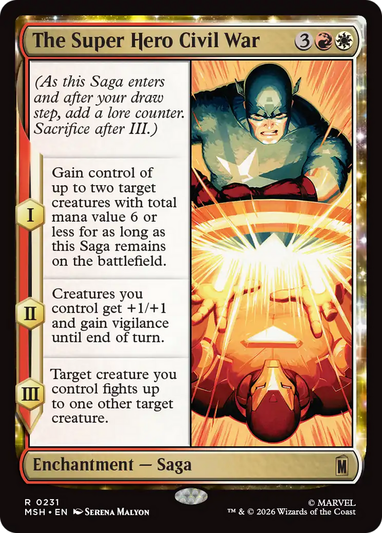 The Super Hero Civil War [Marvel Super Heroes] | Lots Moore NSW