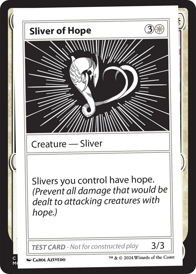Sliver of Hope [Mystery Booster 2 Playtest Cards] | Lots Moore NSW