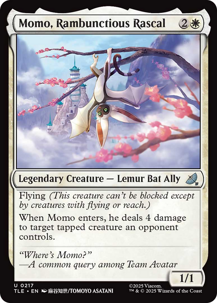Momo, Rambunctious Rascal [Avatar: The Last Airbender: Eternal-Legal] | Lots Moore NSW