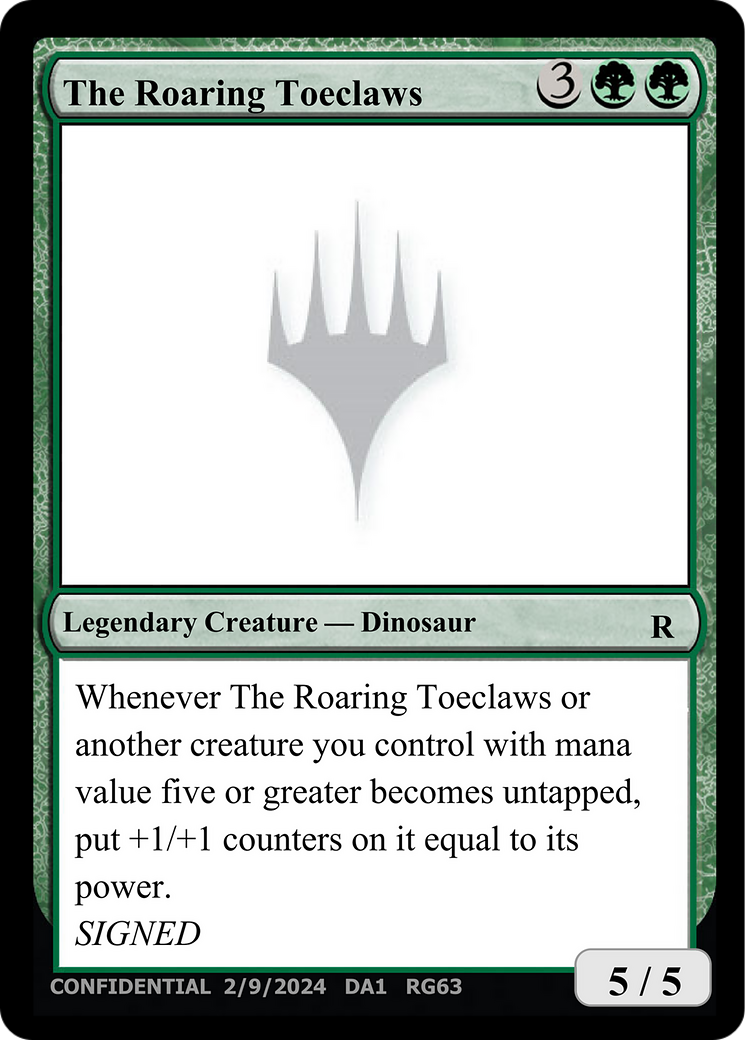 The Roaring Toeclaws [Unknown Event] | Lots Moore NSW