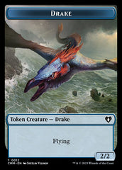 Eldrazi Spawn // Drake Double-Sided Token [Commander Masters Tokens] | Lots Moore NSW