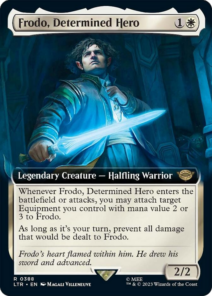 Frodo, Determined Hero (Extended Art) [The Lord of the Rings: Tales of Middle-Earth] | Lots Moore NSW