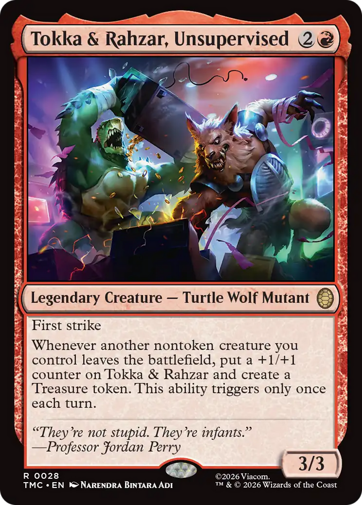 Tokka & Rahzar, Unsupervised [Teenage Mutant Ninja Turtles Commander] | Lots Moore NSW