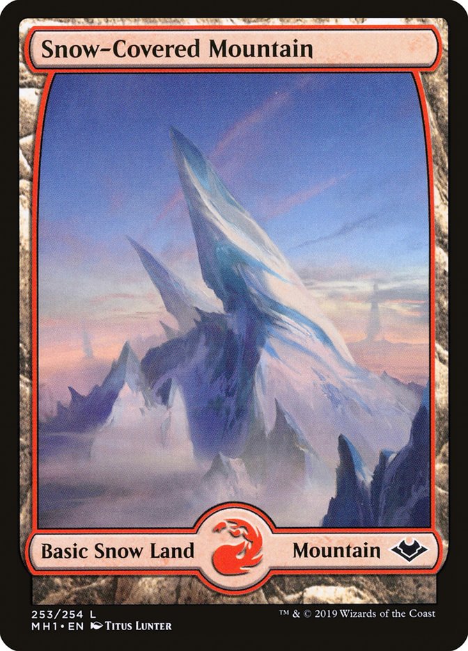 Snow-Covered Mountain [Modern Horizons] | Lots Moore NSW