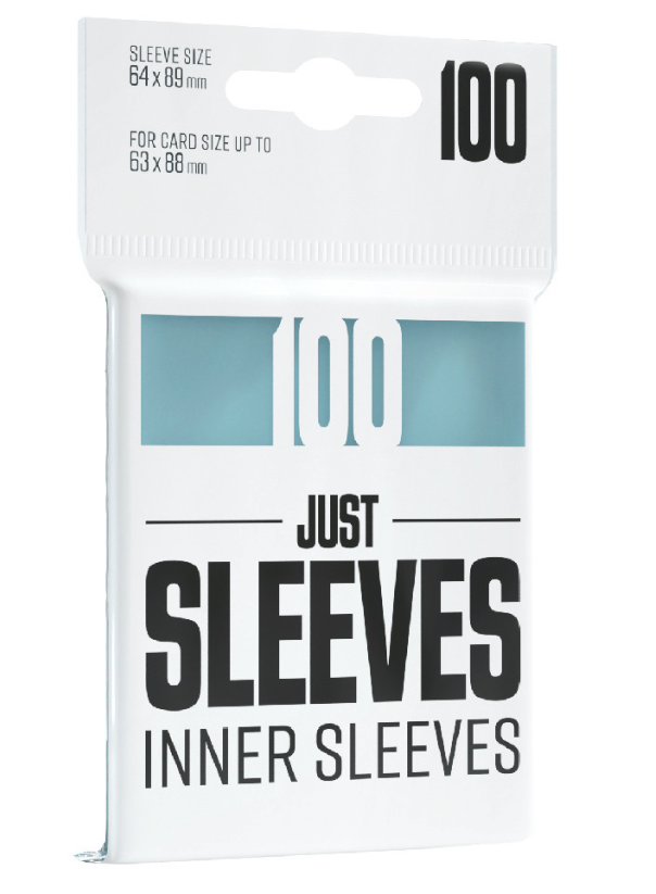 Gamegenic Just Sleeves Inner Sleeves 100 | Lots Moore NSW