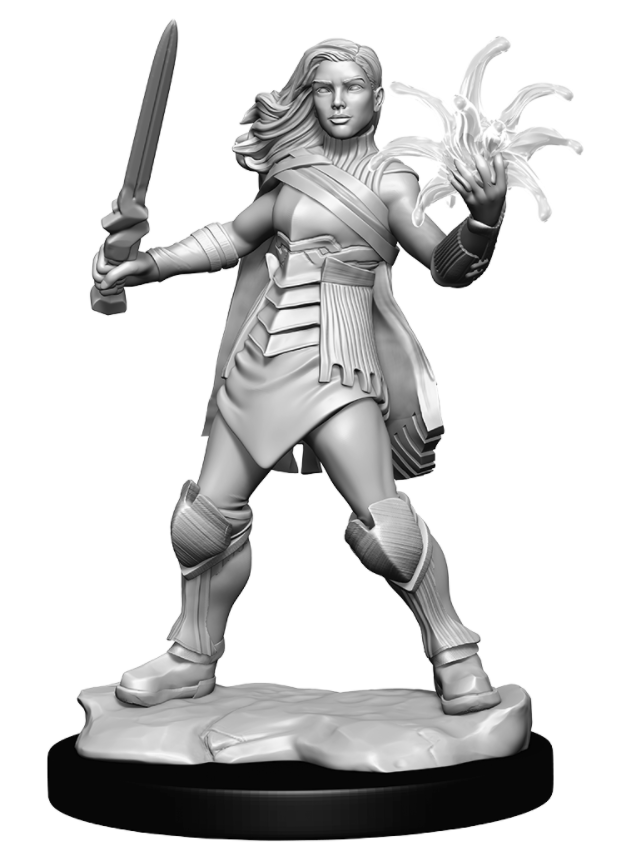 Magic the Gathering Unpainted Miniatures Rowan Kenrith & Will Kenrith | Lots Moore NSW