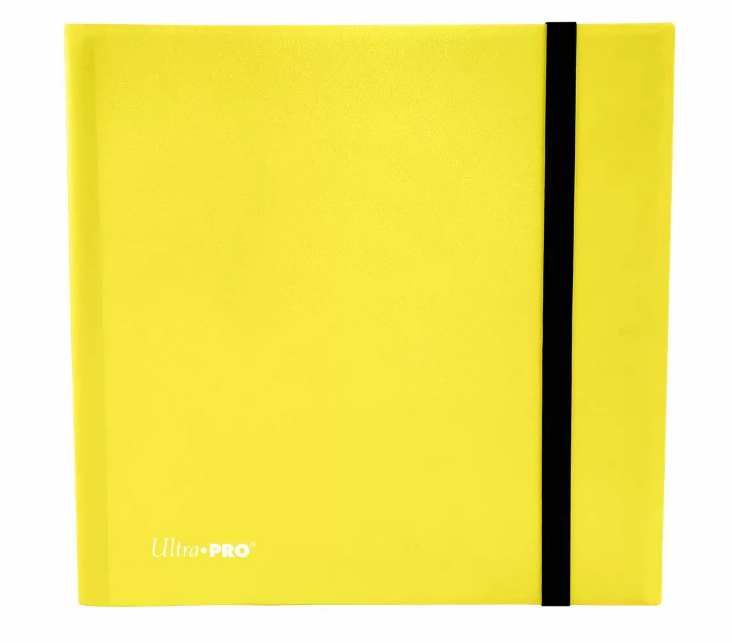 Ultra Pro: UP16147 12-Pocket Eclipse PRO-Binder - Lemon Yellow | Lots Moore NSW