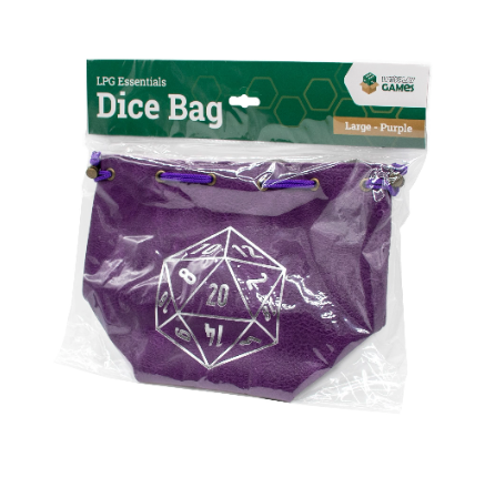 LPG Essentials Dice Bag Large Purple | Lots Moore NSW