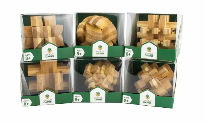 LPG Puzzles 3D Bamboo Brainteaser | Lots Moore NSW