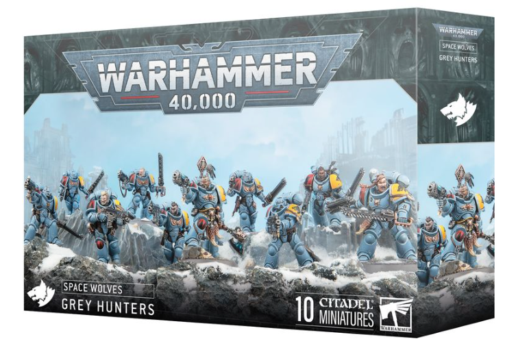 Space Wolves Grey Hunters | Lots Moore NSW
