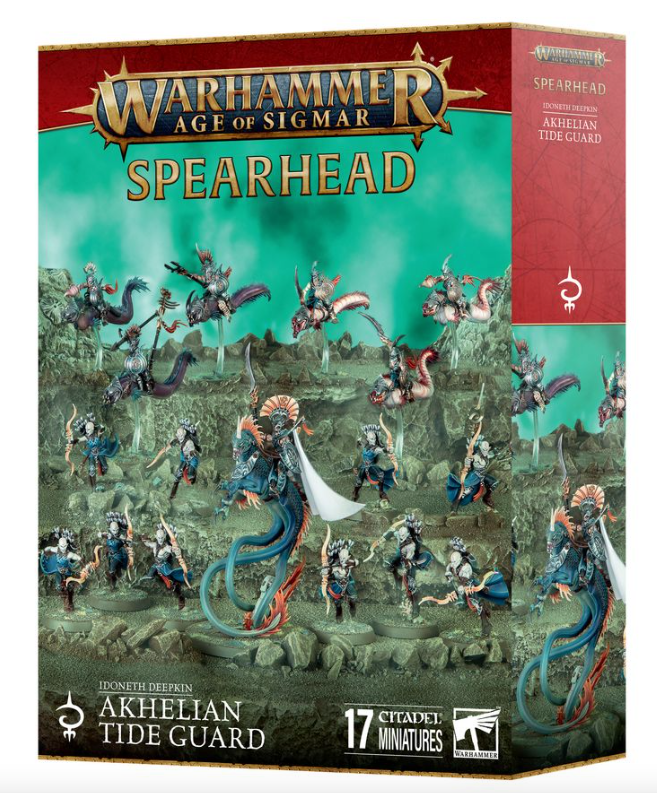 Spearhead: Idoneth Deepkin – Akhelian Tide Guard | Lots Moore NSW