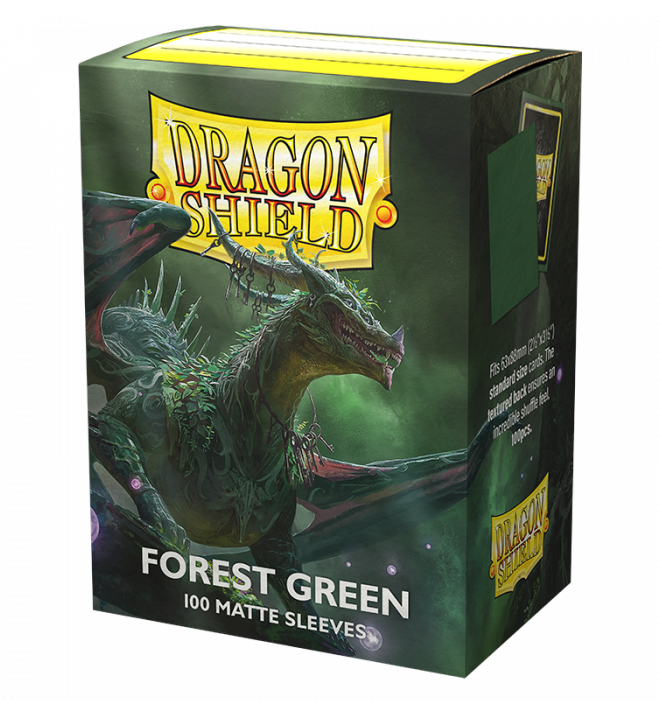 Dragon Shield: Japanese Size Sleeves – Matte – Forest Green 60ct | Lots Moore NSW