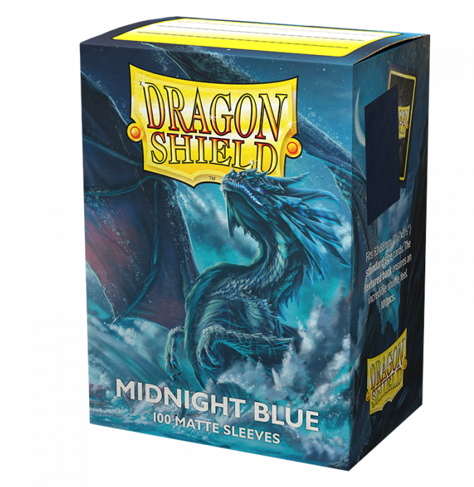 Dragon Shield: Japanese Size Sleeves – Matte – Midnight Blue 60ct | Lots Moore NSW