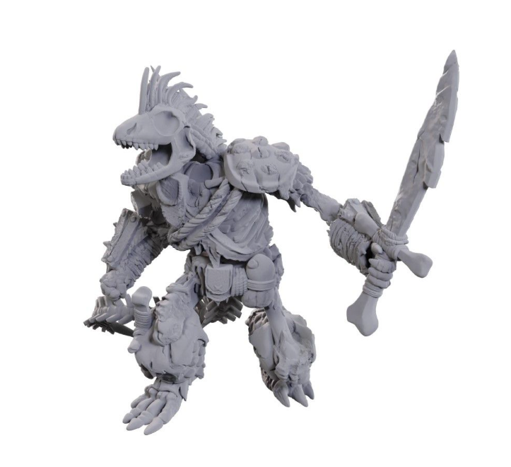 D&D Nolzur's Marvelous Miniatures: Lizardfolk Skeleton | Lots Moore NSW