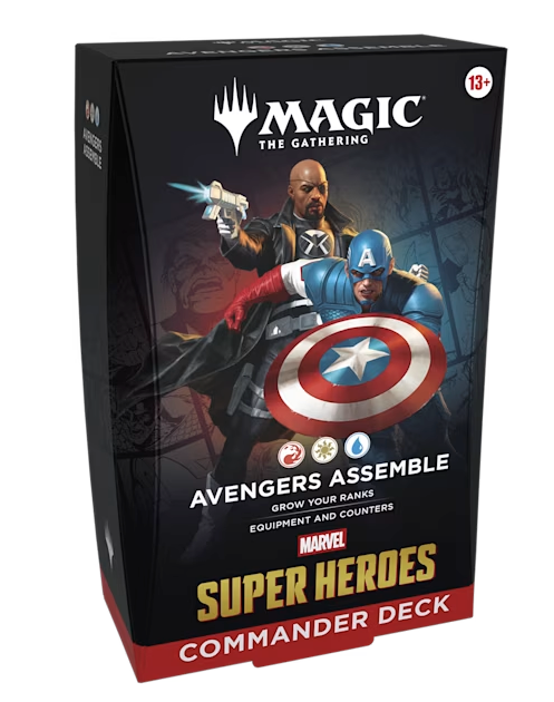 MTG Marvel Super Heroes Commander Decks | Lots Moore NSW