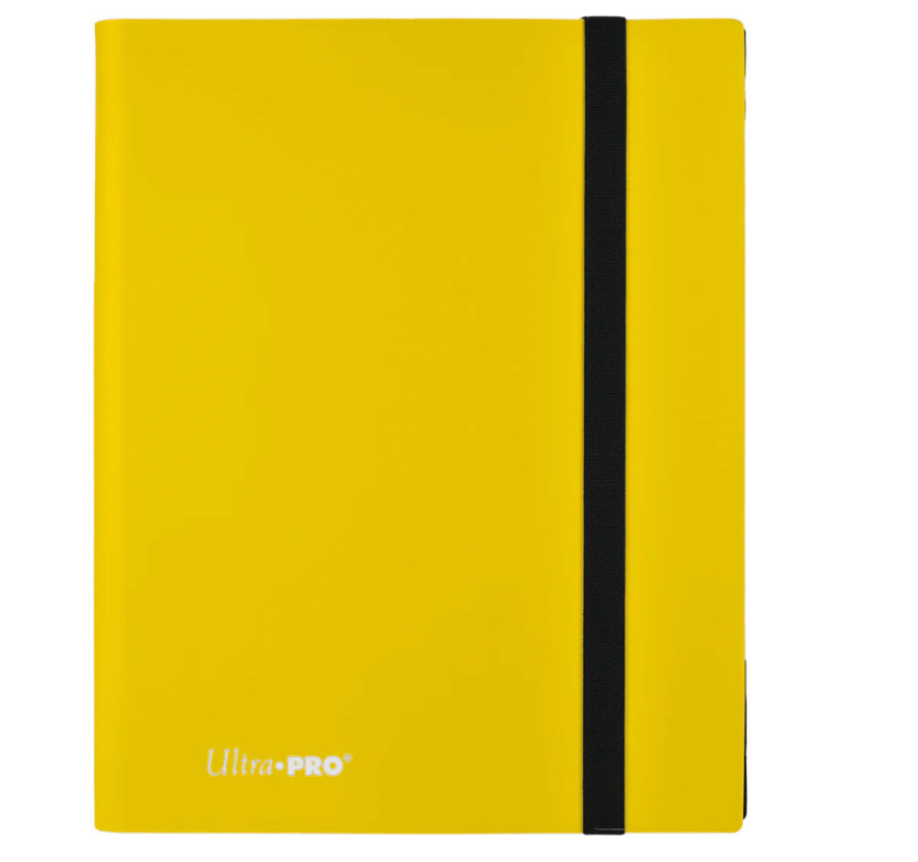 Ultra Pro: UP15150 9-Pocket Eclipse Lemon Yellow PRO-Binder | Lots Moore NSW