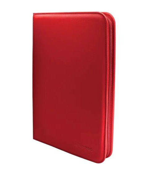 Ultra Pro: UP15903 Vivid 9-Pocket Zippered PRO-Binder: Red | Lots Moore NSW